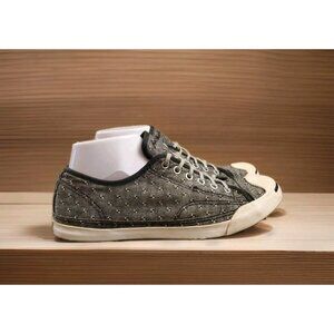 Converse Jack Purcell Canvas Shoes Women’s 8.5 Men’s Size 6.5 Gray